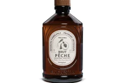 Sirop de pêche brut artisanal Bacanha certifié biologique 40cl