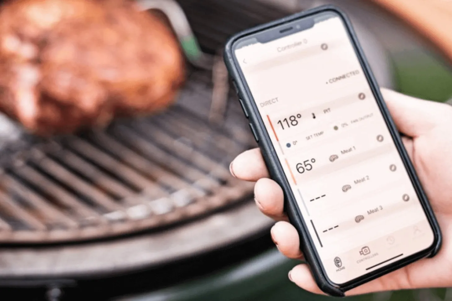 Sonde de foyer EGG Genius pour Big Green Egg