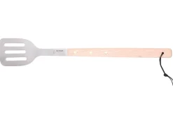 Spatule ajourée flexible pour barbecue Au Nain 48cm en hêtre