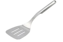 Spatule coudée ajourée Kitchen Aid tout en acier inoxydable