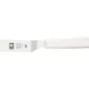 Spatule coudée Icel 9cm acier inox manche blanc