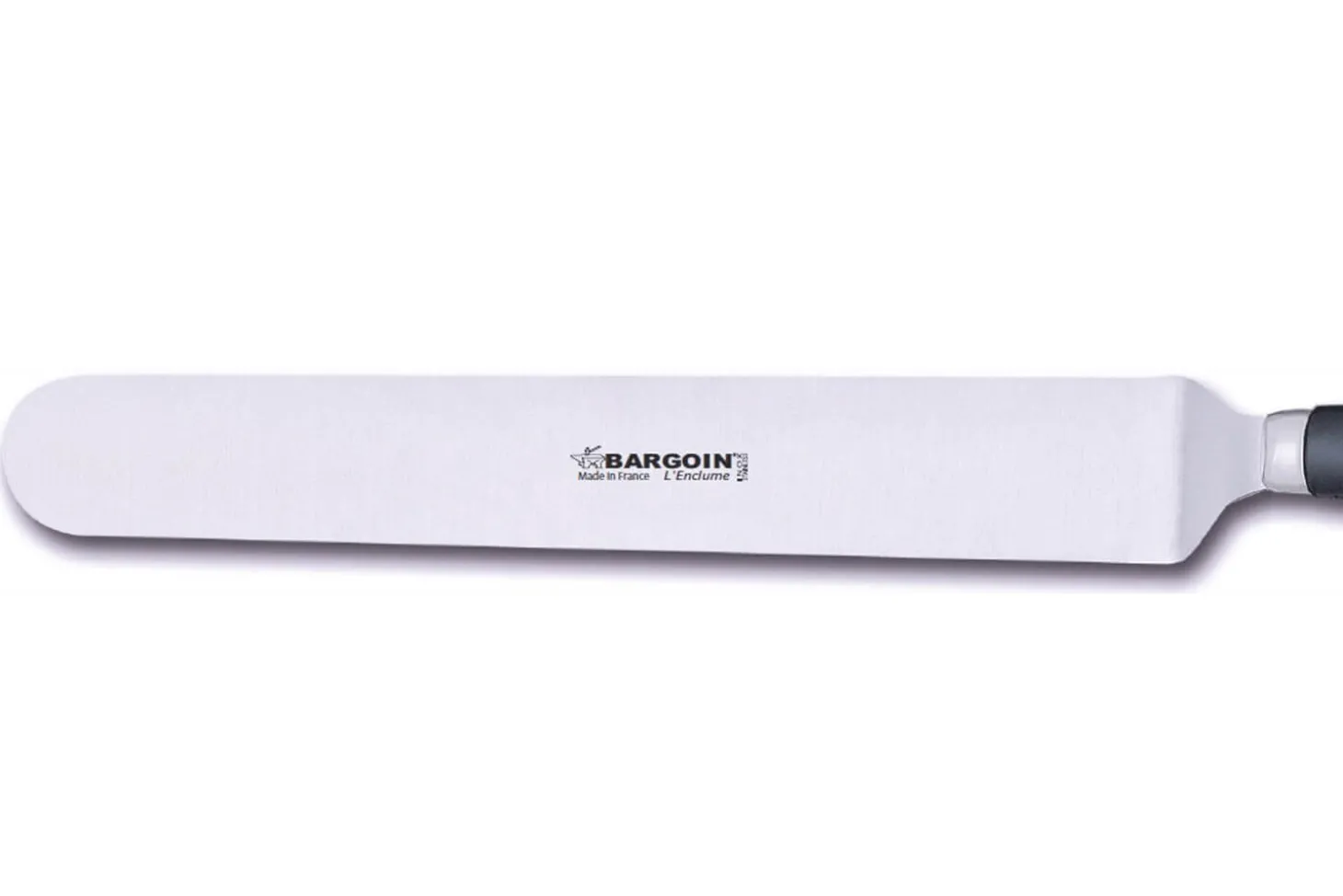Spatule coudée professionnelle Bargoin 247-34F inox 34cm