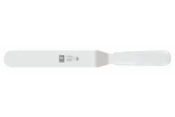 Spatule coudée professionnelle Icel manche PP blanc