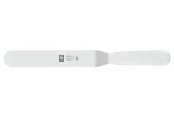 Spatule coudée professionnelle Icel manche PP blanc