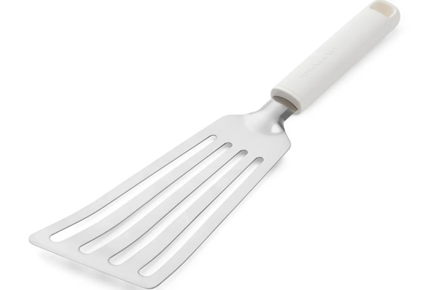 Spatule de cuisine ajourée Kitchen Aid en acier inoxydable 31,5cm