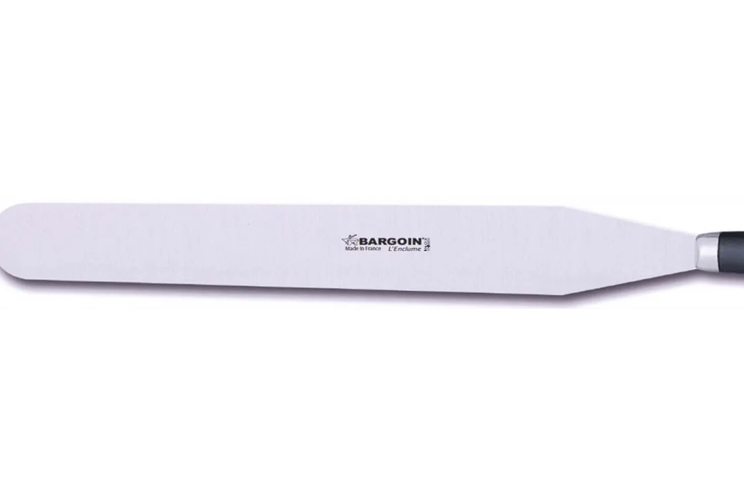 Spatule de pâtissier professionnelle Bargoin 248-40F inox 40cm