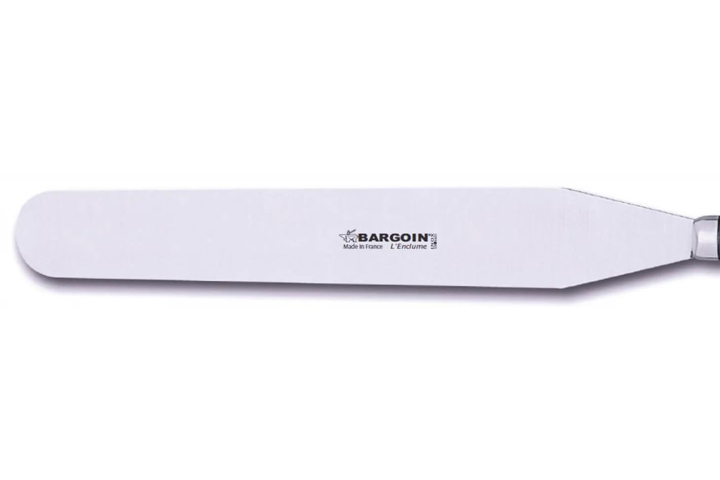 Spatule de pâtissier professionnelle Bargoin 248-30F inox 30cm