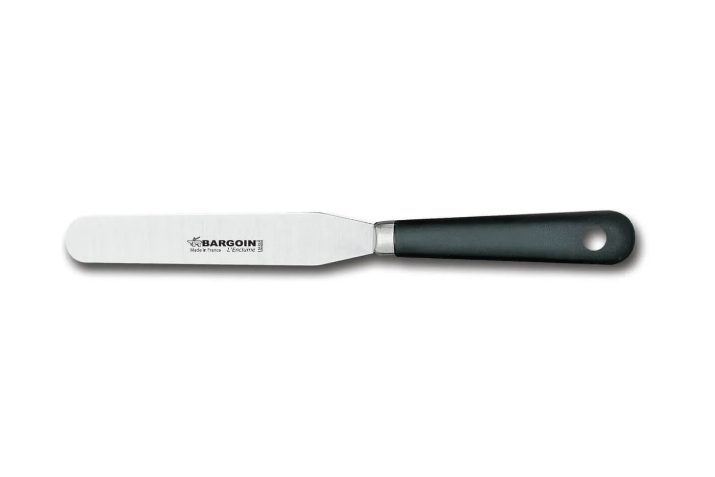Spatule de pâtissier professionnelle Bargoin 248-14F inox 14cm
