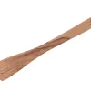 Spatule droite biseautée Bérard faite main en olivier verni 30cm