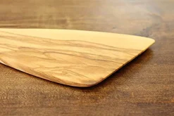 Spatule large biseautée Bérard faite main en olivier 30cm