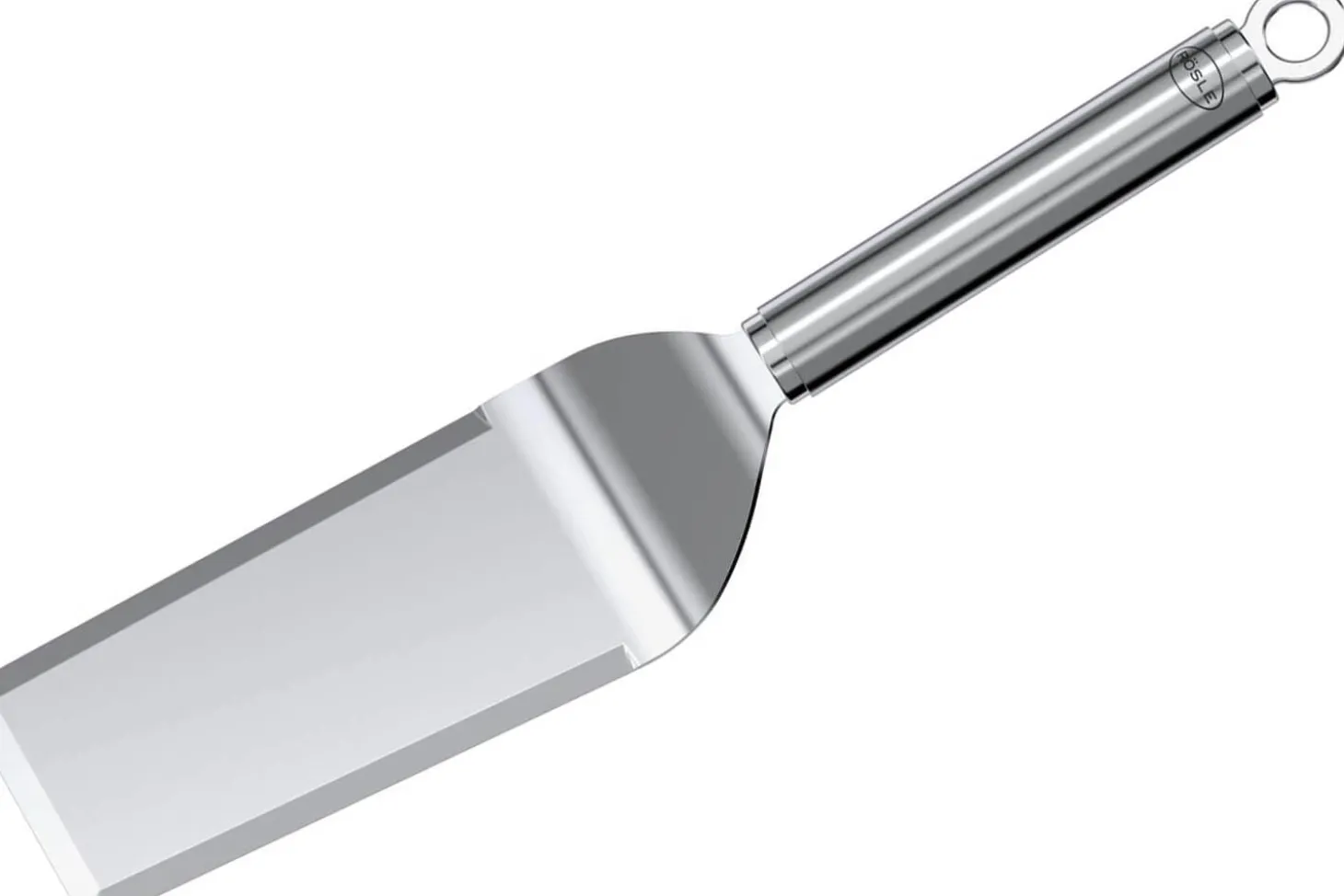 Spatule à plancha étroite Rösle en acier inoxydable 18/10