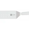 Spatule professionnelle Icel lame perforée 20cm manche blanc