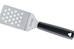 Spatule professionnelle Triangle flexible coudée perforée manche en green grip