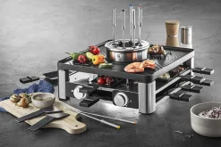 Station Gourmet 3-en-1 WMF Lumero raclette, fondue et grillade