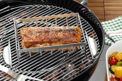 Support pour ribs Gefu en acier inox 40cm