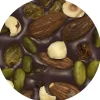 Tablette de chocolat noir Pécou La Charmeuse aux fruits secs - 100g