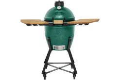 Tablettes latérales en bois d'acacia pour barbecue Big Green Egg Small