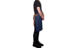 Tablier de barbecue DutchDeluxes en coton et cuir
