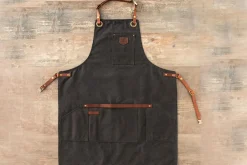 Tablier de cuisine Alaskan Maker N°547 vintage en toile