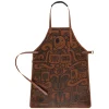 Tablier de cuisine artisanal en cuir Witloft Barbacoa édition limitée