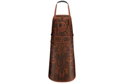 Tablier de cuisine artisanal en cuir Witloft Barbacoa édition limitée