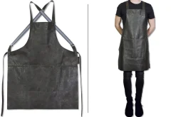 Tablier de cuisine à bretelles DutchDeluxes en cuir
