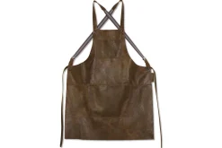Tablier de cuisine à bretelles DutchDeluxes en cuir