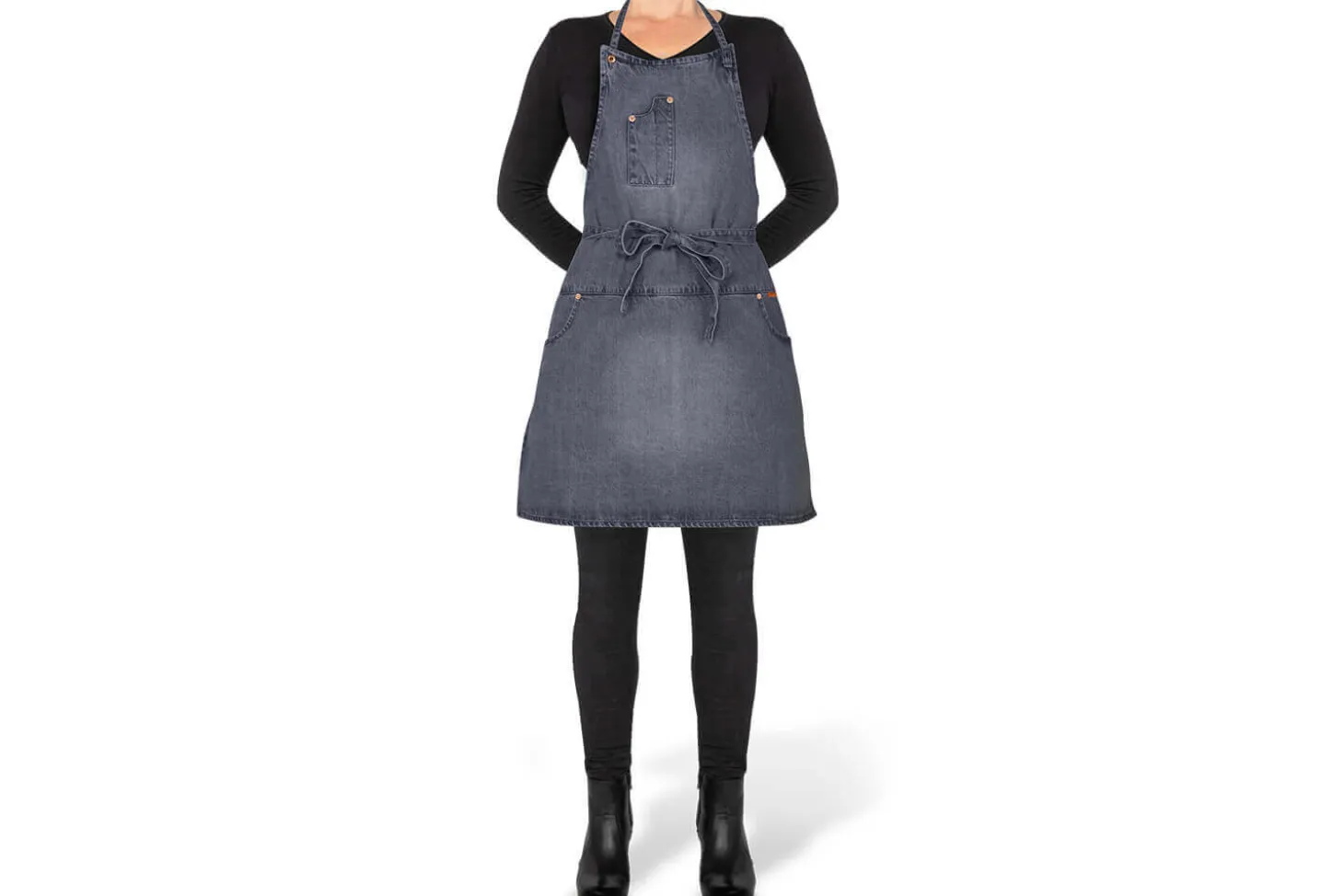 Tablier de cuisine femme DutchDeluxes en coton avec 5 poches