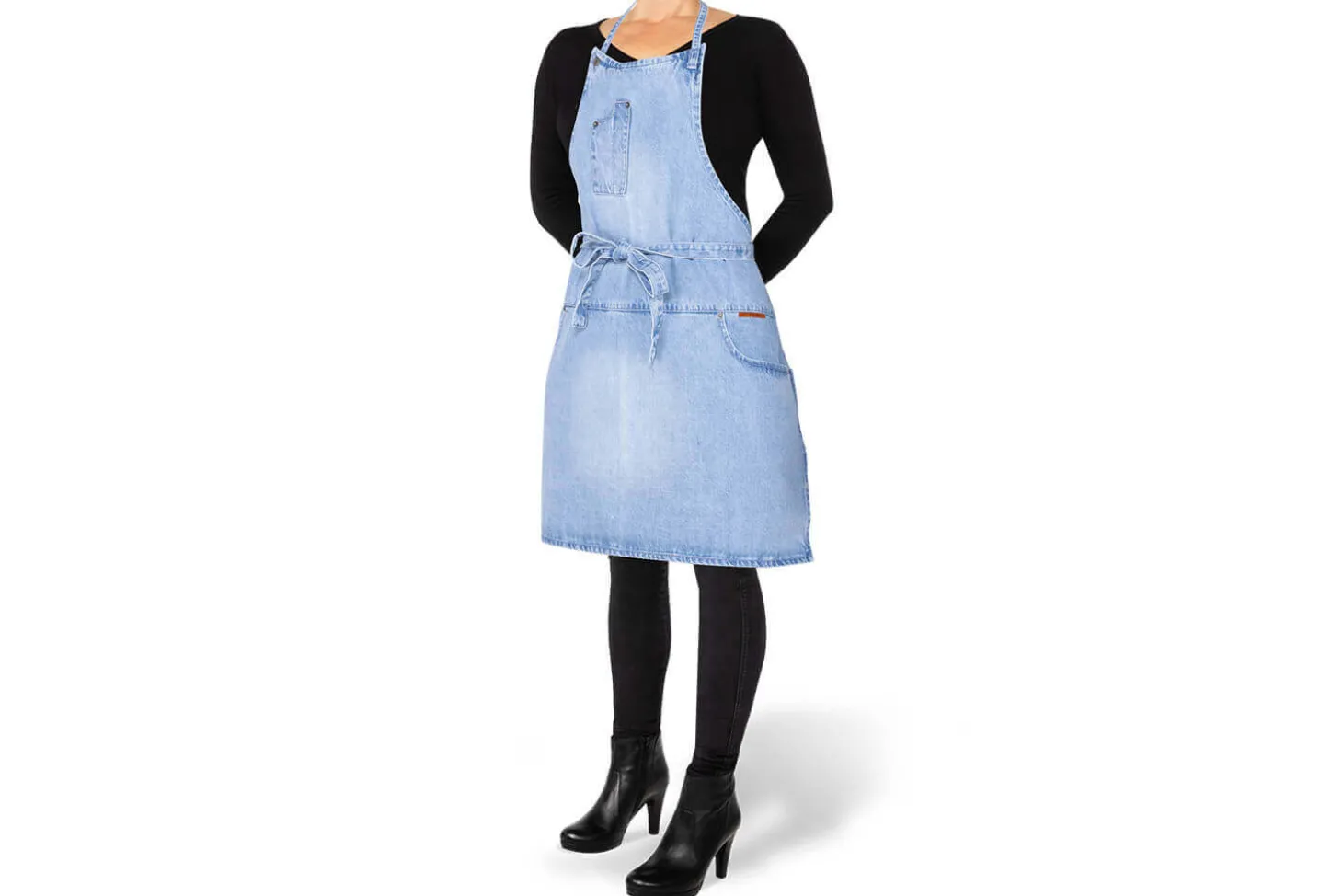 Tablier de cuisine femme DutchDeluxes en coton avec 5 poches