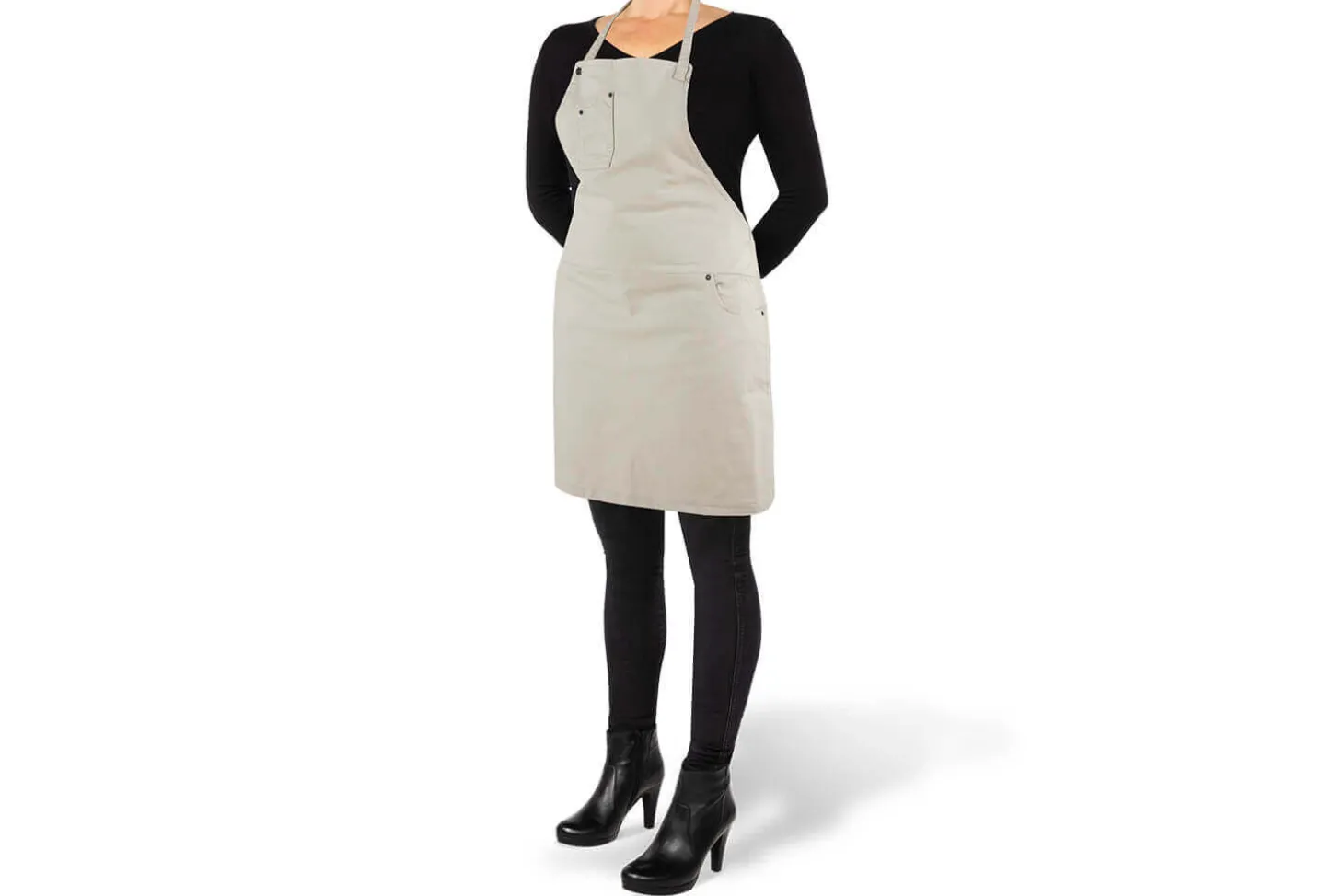 Tablier de cuisine femme DutchDeluxes en coton avec 5 poches