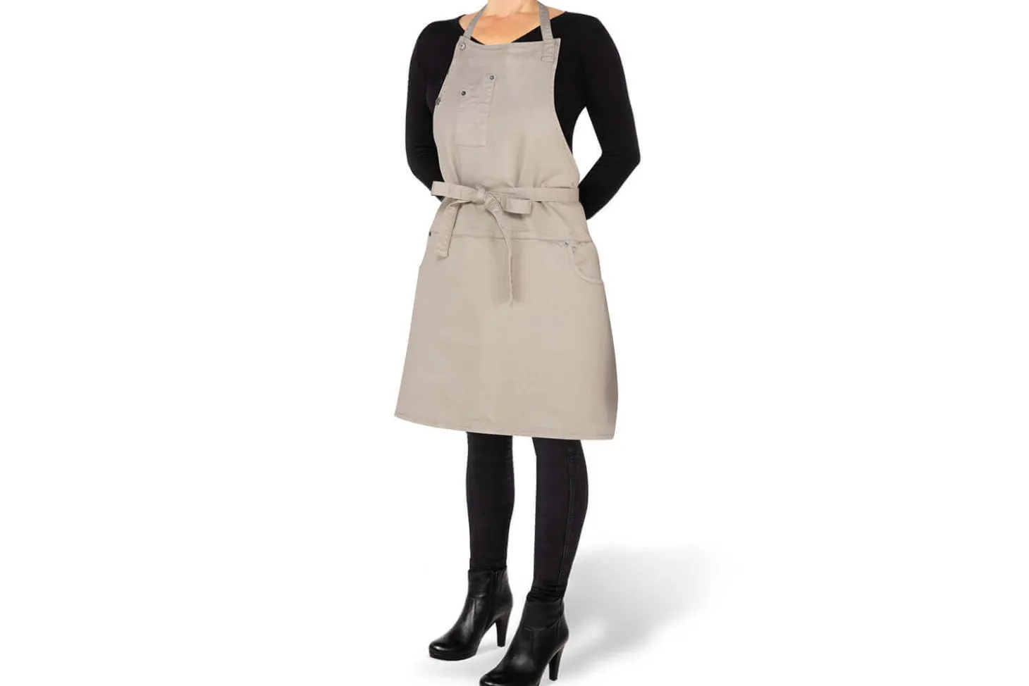 Tablier de cuisine femme DutchDeluxes en coton avec 5 poches