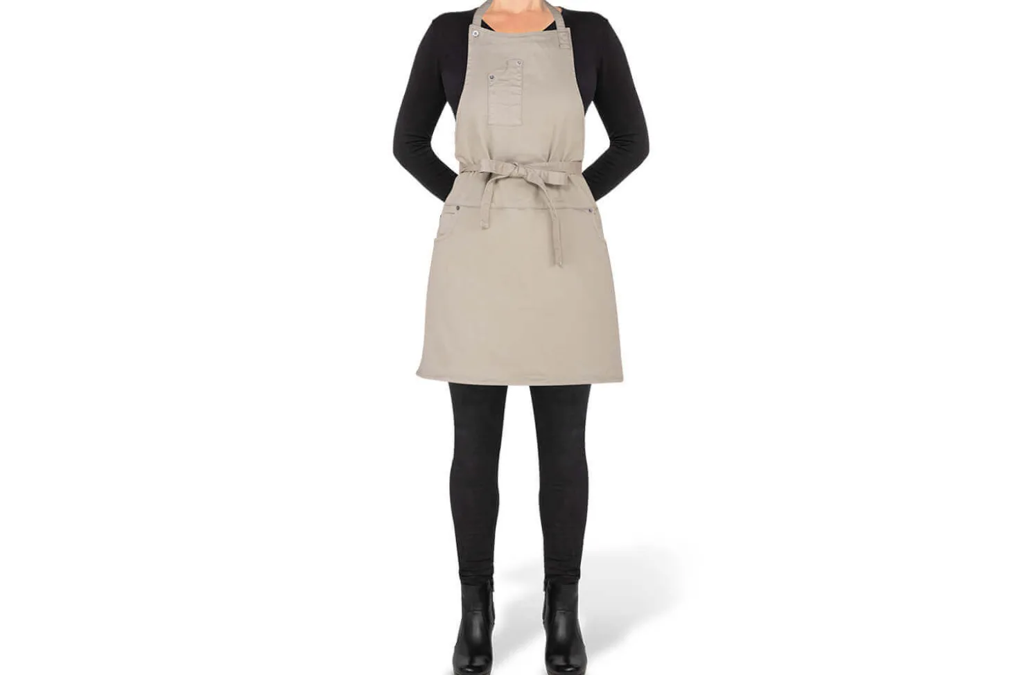 Tablier de cuisine femme DutchDeluxes en coton avec 5 poches