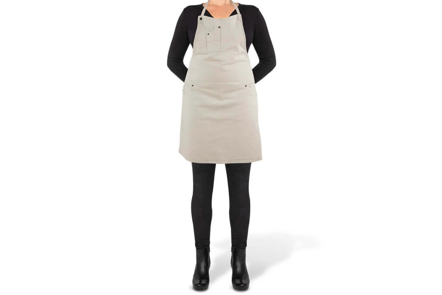 Tablier de cuisine femme DutchDeluxes en coton avec 5 poches