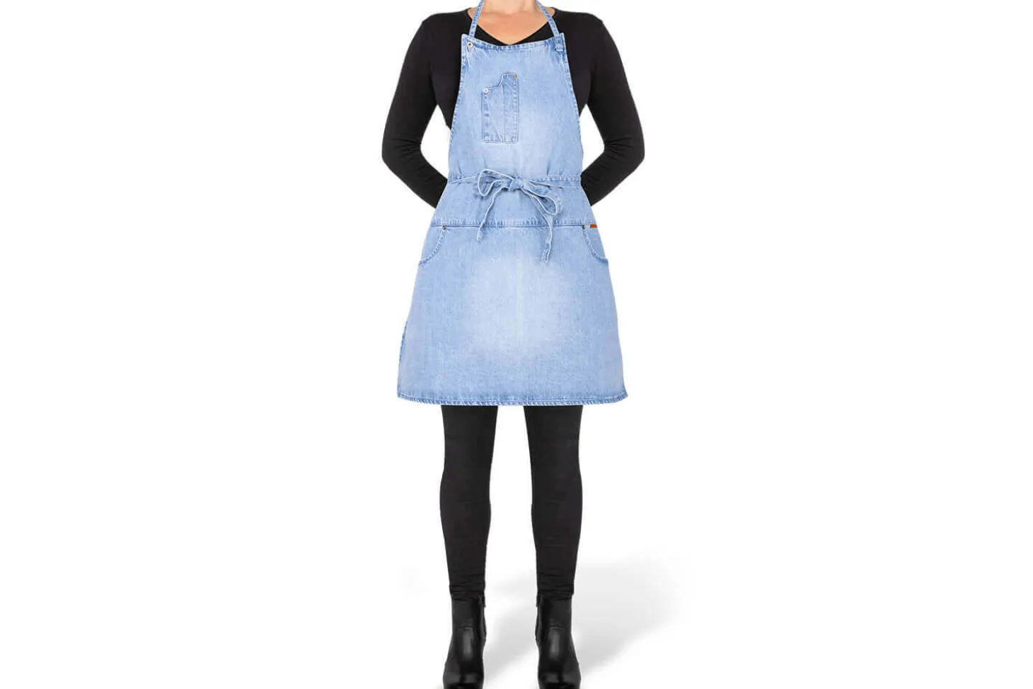 Tablier de cuisine femme DutchDeluxes en coton avec 5 poches