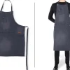 Tablier de cuisine homme DutchDeluxes en coton avec 5 poches