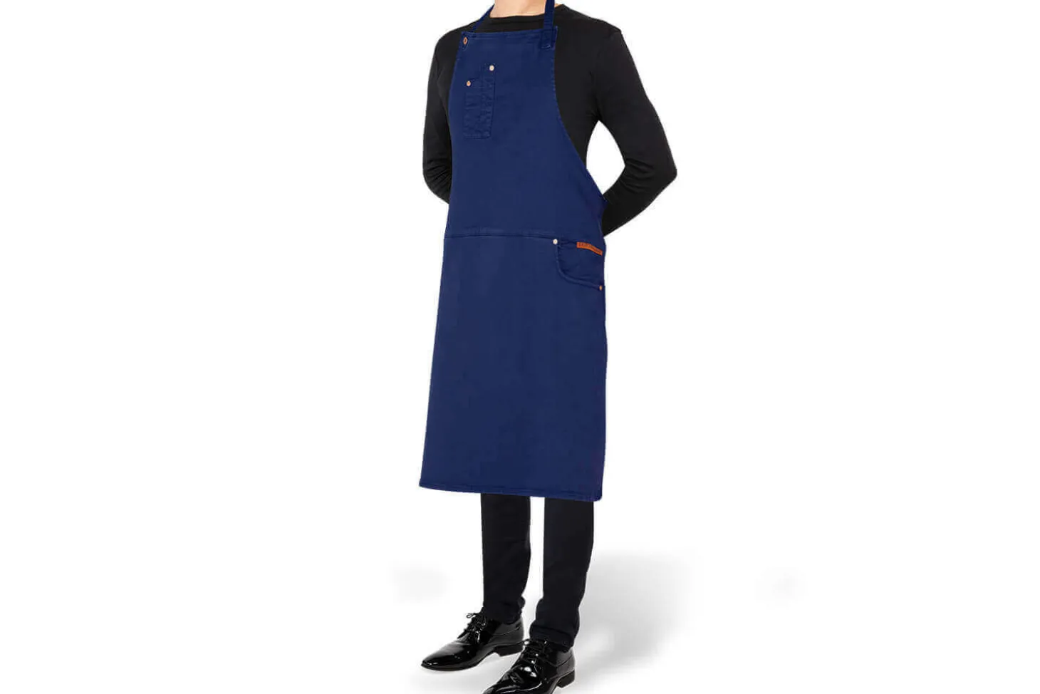 Tablier de cuisine homme DutchDeluxes en coton avec 5 poches
