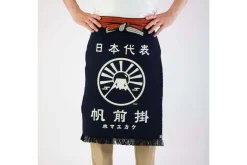 Tablier de cuisine japonais Anything Maekake Mont Fuji