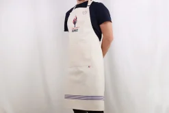 Tablier de cuisine Tissage de l'Ouest Joel fabriqué en France - Coq Français