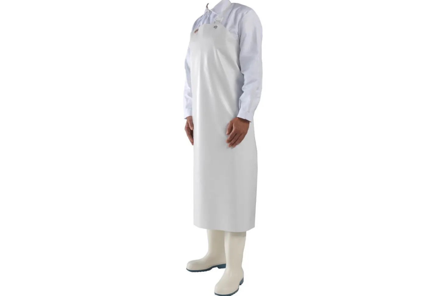 Tablier professionnel Manulatex Yankee 35 90x115cm en vinyle blanc