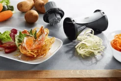 Taille-légumes Gefu Spirelli 2.0 en acier inox et polymère