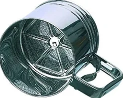 Tamis à farine automatique inox Ø12,3cm