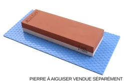 Tapis antidérapant Hasegawa pour pierre à aiguiser bleu