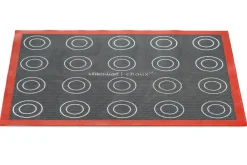 Tapis de cuisson Silikomart éclair et choux en silicone professionnel et fibres de verre micro-perforées 30x40cm