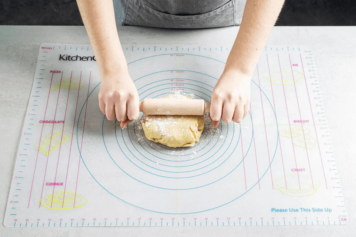 Tapis de pâtisserie antiadhérent KitchenCraft 45x61cm