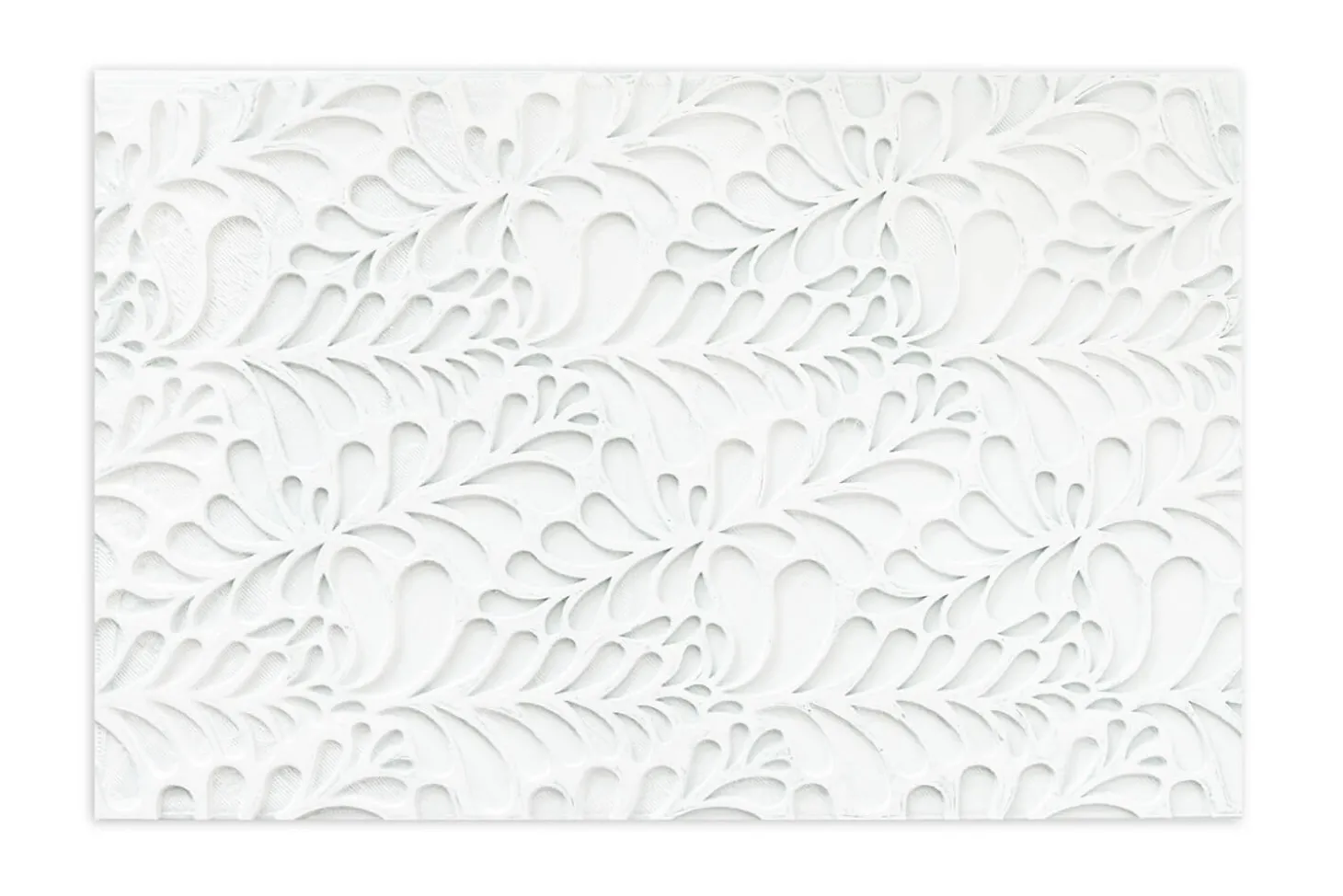 Tapis 3D pour bûche Scrapcooking en silicone motif ondine