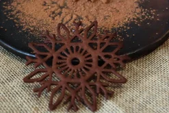 Tapis en silicone Scrapcooking Flocons pour tuiles