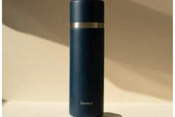 Thermo isotherme Qwetch Matt inox recyclé 750ml – 4 coloris