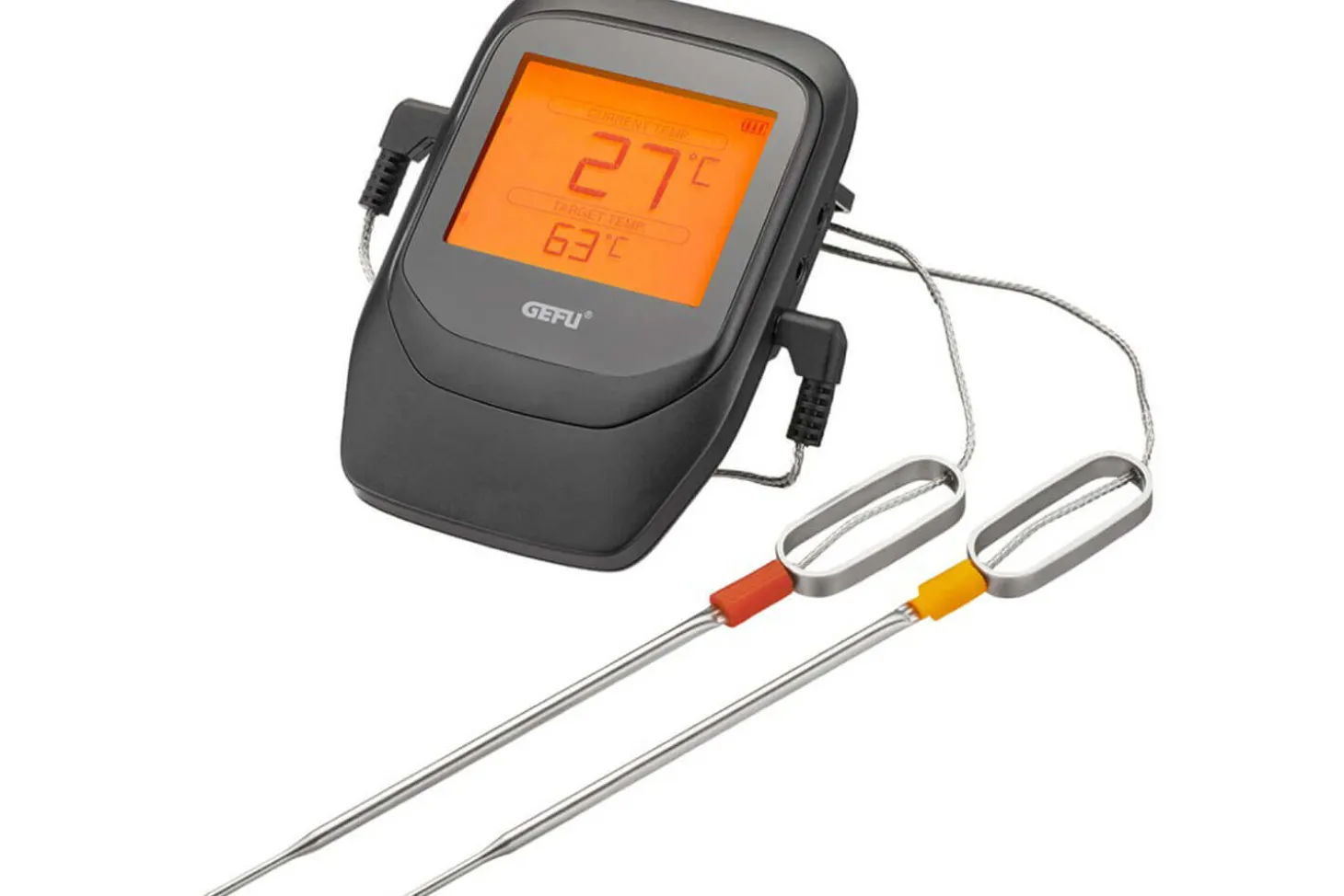 Thermomètre de cuisson Gefu Control+ pour grill et rôti - 6 canaux
