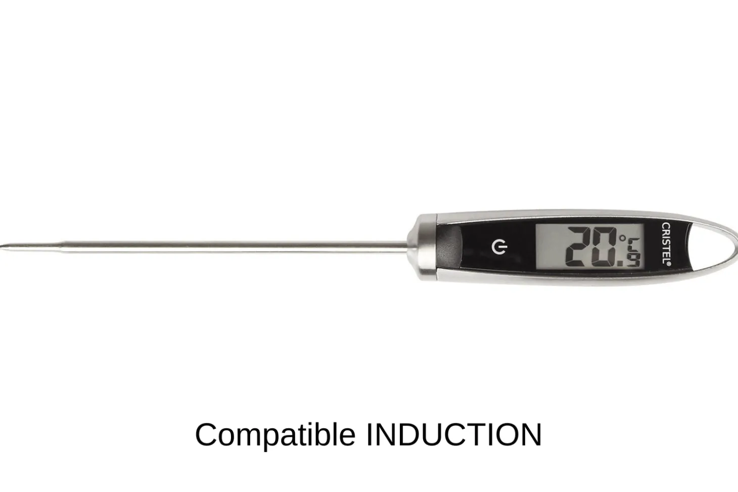 Thermomètre digital Cristel POC compatible induction