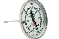 Thermomètre intégré Tel-Tru 8cm pour Big Green Egg Large, XLarge, XXLarge